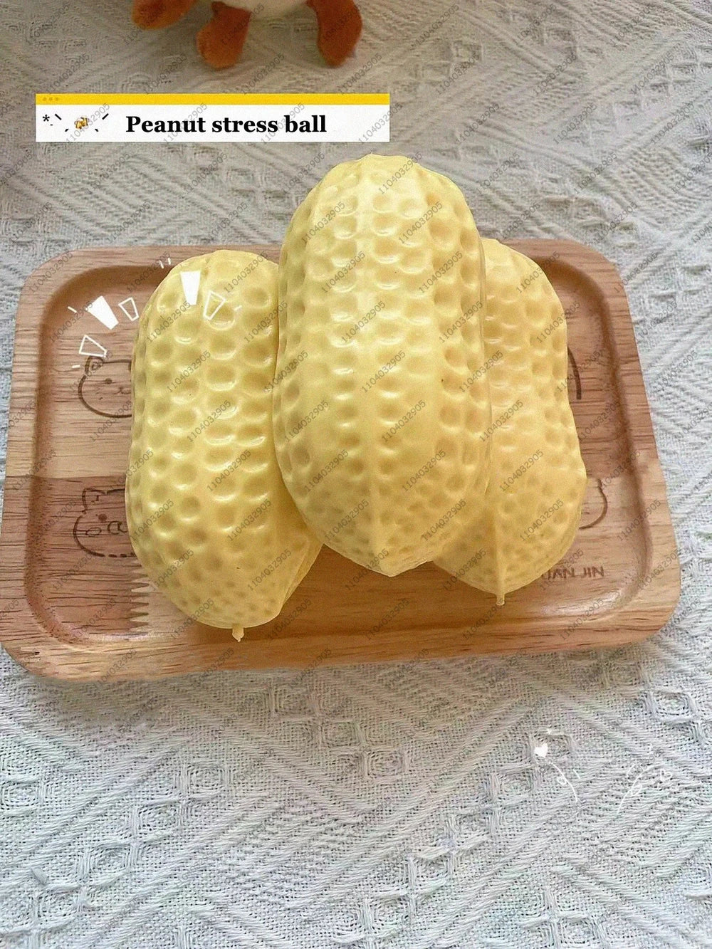 Peanut Sensory Stress Ball